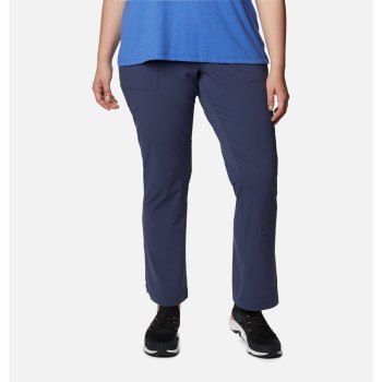 Columbia Everyday Go To Plus Size, Pantalones Azul Marino Para Mujer | 918730-RKM